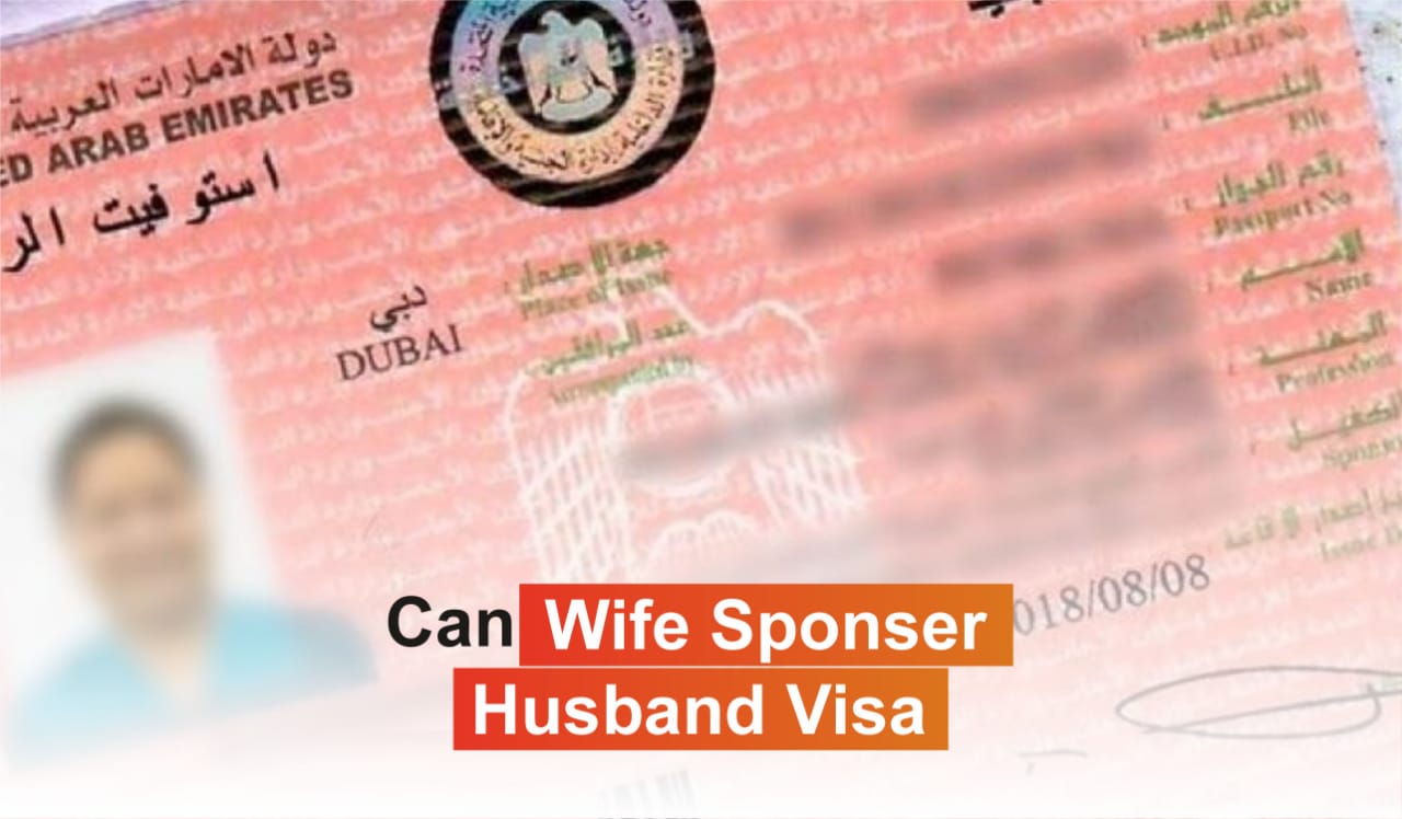 can wife work on husband visa in uae