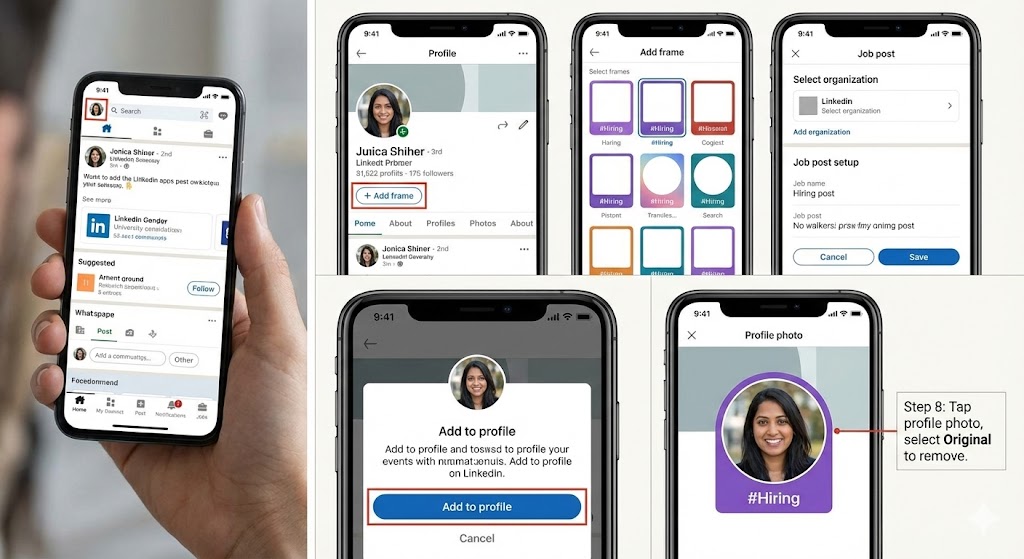 How To Add Hiring Badge On LinkedIn
